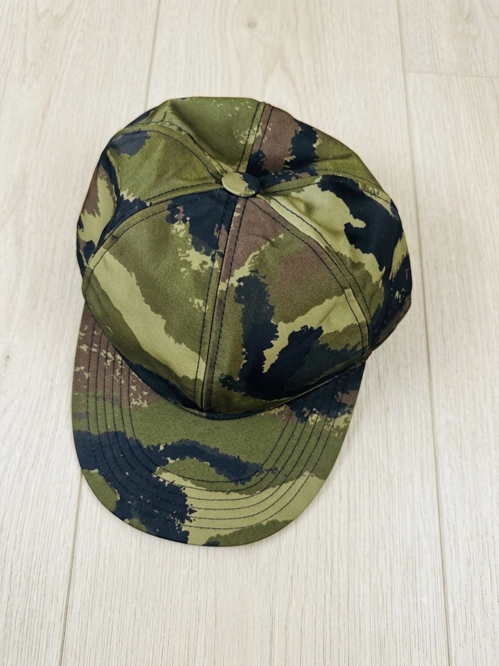 Valentino Baseball Cap - Black & Olive Green